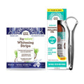 Minty White - Gurunanda 8Oz Cocomint + Whitening Strips