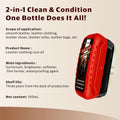 This Multi-Functional Leather Cleaner and Conditioner Is Suitable for Shoes, Sofas, Leather Clothing, and More. It'S Easy to Use, Economical, and Cleans with Just One Wipe.