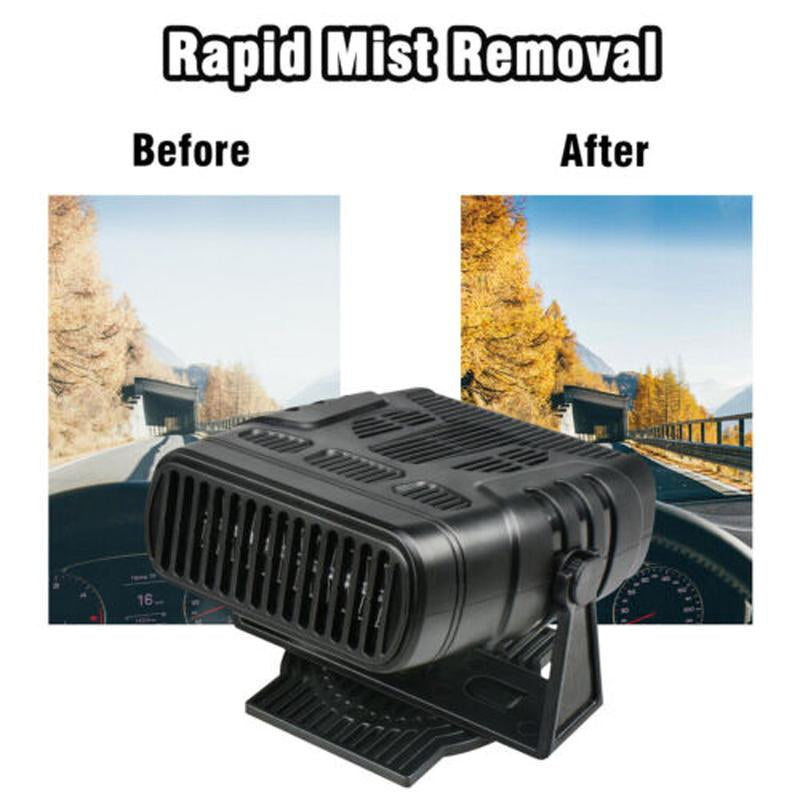 Car Heater 12V 120W Portable Electric Heating Fan Defogger Defroster Demister