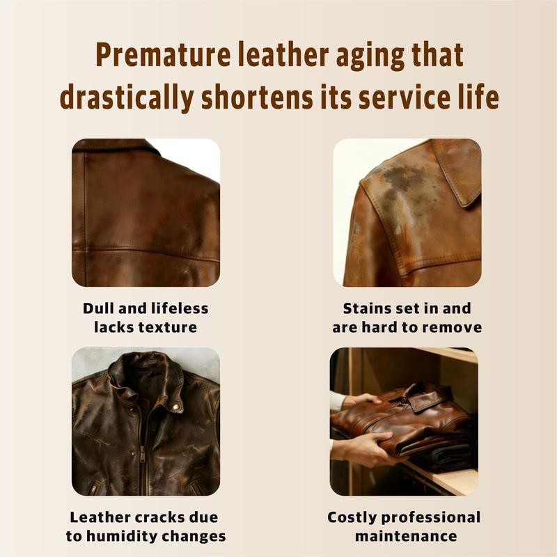 This Multi-Functional Leather Cleaner and Conditioner Is Suitable for Shoes, Sofas, Leather Clothing, and More. It'S Easy to Use, Economical, and Cleans with Just One Wipe.