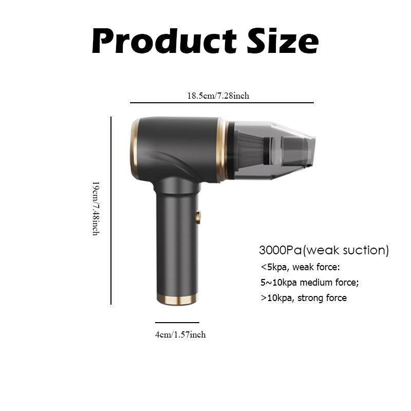 Wireless Handheld Car Vacuum Cleaner, Portable Rechargeable Home Vacuum Cleaner, Mini Vacuum Cleaner, Small Household Cleaning Tool.